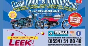 4-5 maart Classic motor- & bromfietsbeurs Leek